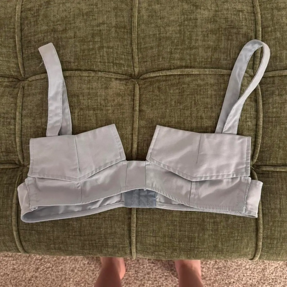 PrettyLittleThing Light Gray Bra